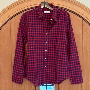 Taylor Stitch Katherine Shirt in Plaid Flannel, Small